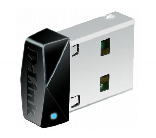 D-Link DWA-121 network card WLAN 150 Mbit/s musta