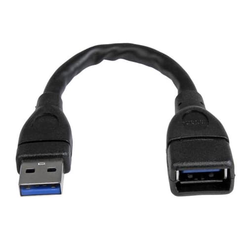 6IN USB 3.0 EXTENSION CABLE/A MALE TO A FEMALE EXTENSION