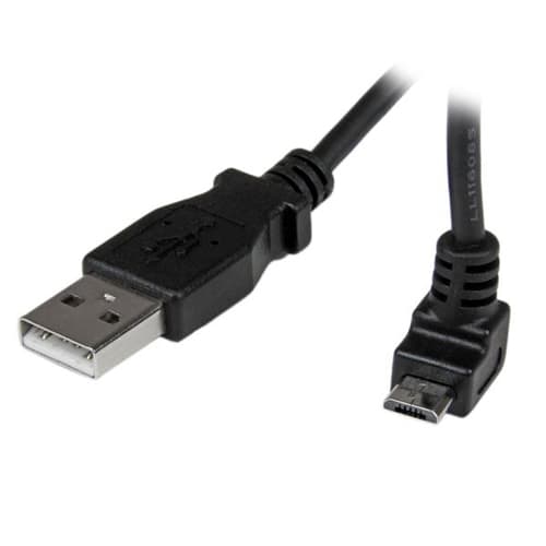 2M ANGLED MICRO USB CABLE - USB