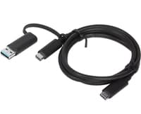 Lenovo Accessories Hybrid USB-C with USB-A Cable