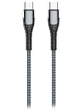Miniatyrbild 2 av 3: Colorway Datový Kabel USB-C/ USB-C/ 3A/ Fast Charging 65W/ 2m/ Šedivý