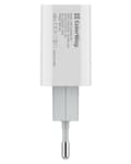 Miniatyrbillede 3 af 6: COLORWAY 1x USB-C/ síťová nabíječka/ 20W/ 100V-240V/ Bílá