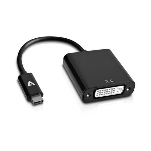USB-C TO DVI-D VIDEO ADAPTER/USB-C TO DVI-D 1080P VIDEO ADPTR Svart