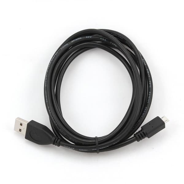 Kabelis Gembird USB Male - MicroUSB Male 3m Black