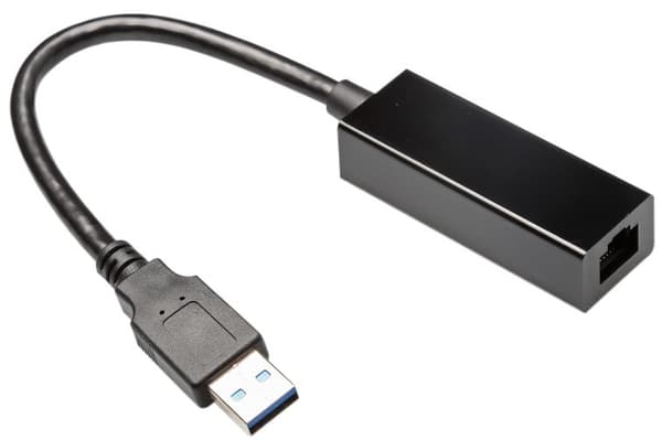 Gembird NIC-U3-02 nätverkskort Ethernet 1000 Mbit/s Svart