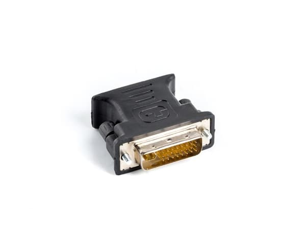 Lanberg AD-0012-BK videokabeladapter DVI-I VGA (D-Sub) Sort