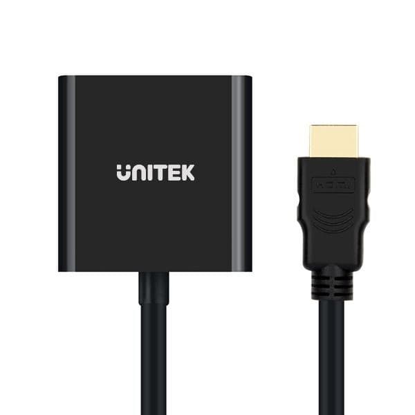 UNITEK Y-6333 interfacekort/adapter 3,5 mm, VGA