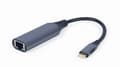 Miniatyrbild 5 av 6: Gembird A-USB3C-LAN-01 dockningsstation/portreplikator för bärbar dator USB 3.2 Gen 1 (3.1 Gen 1) Typ-C Svart, Grå