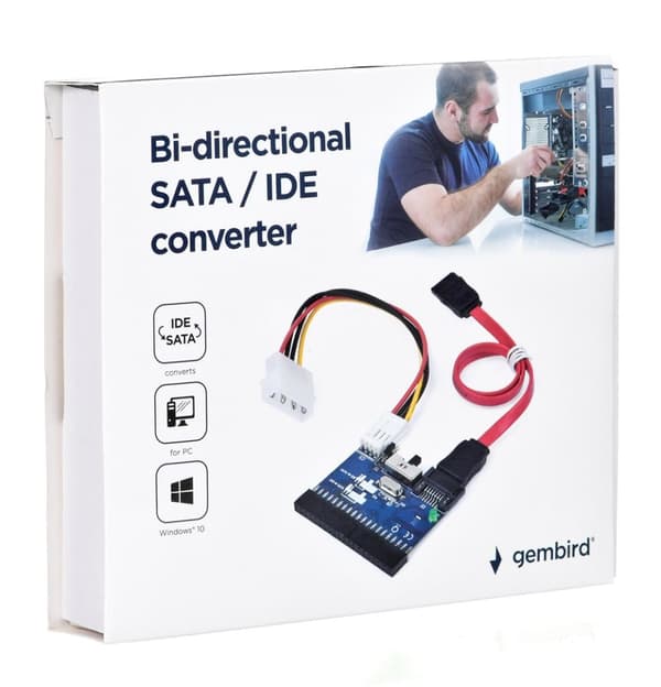 Gembird Tovejs SATA/IDE konverter interfacekort/adapter Intern