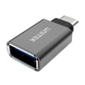 Miniatyrbillede 1 af 5: UNITEK Y-A025CGY kabelinterface/kønsadapter USB Type-C USB Type-A Metallic