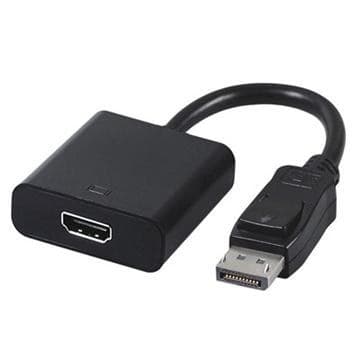 Gembird A-DPM-HDMIF-002 videokabeladapter 0,1 m DisplayPort HDMI Typ A (Standard) Svart