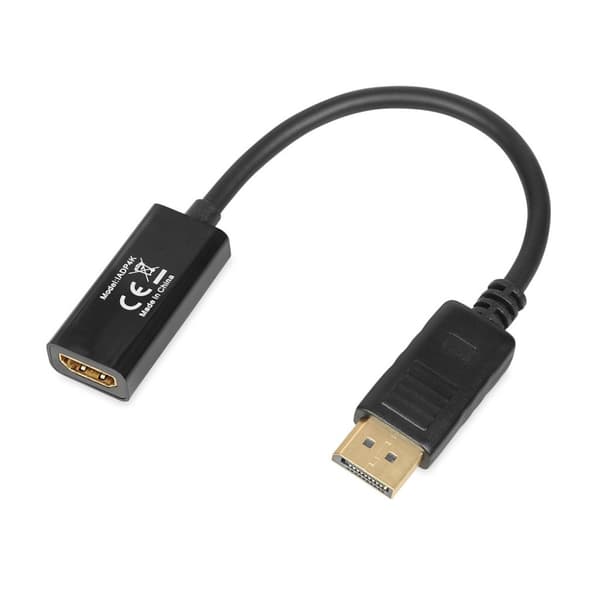 iBox IADP4K Display Port till HDMI-kabeladapter