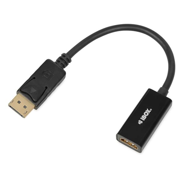 iBox IADP4K Display Port til HDMI kabel adapter