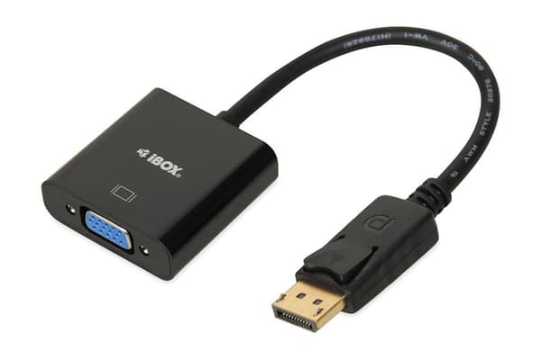 iBox IADPVGA Display Port till VGA-kabeladapter