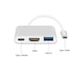 Miniatyrbild 2 av 3: Maclean MCTV-840 USB-grafikadapter 4096 x 2304 pixlar Silver