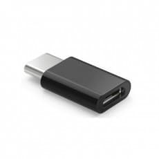 Savio AK-31 / B kabelinterface/kønsadapter Micro USB USB 3.1 Typ C Sort