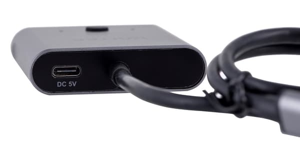 Unitek to-vejs signalomskifter USB-C, 2 i 1 ud 4K