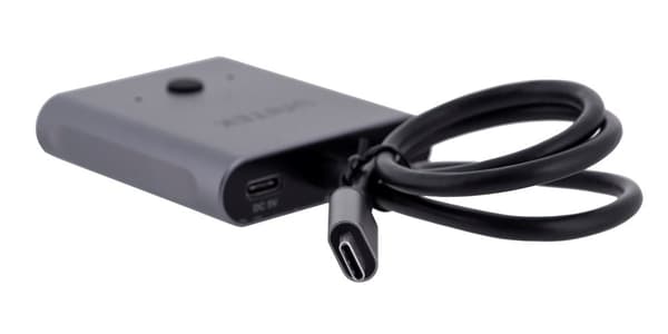 Unitek to-vejs signalomskifter USB-C, 2 i 1 ud 4K
