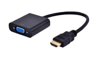 Gembird A-HDMI-VGA-03 videokaapelisovitin 0,15 m HDMI Type A (Standard) VGA (D-Sub) Musta