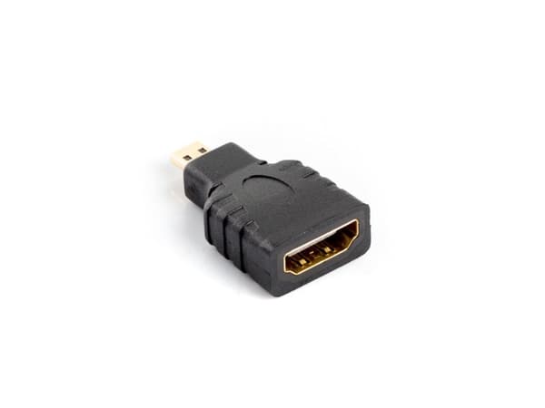 Lanberg AD-0015-BK kabel könsväxlare HDMI Micro HDMI Svart