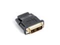 Miniatyrbild 1 av 2: Lanberg AD-0013-BK kabel könsväxlare HDMI DVI-D 18+1 Single Link Svart