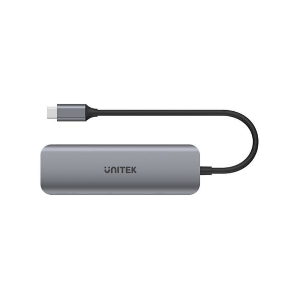 UNITEK H1107A gränssnittshubb USB 3.2 Gen 1 (3.1 Gen 1) Typ-A 5000 Mbit/s Grå