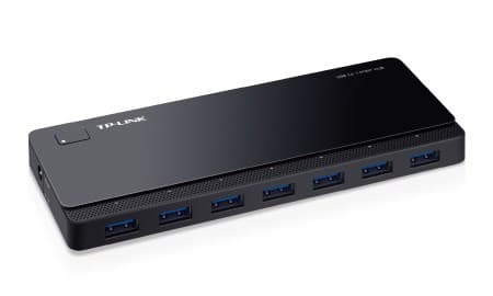 TP-Link UH700 USB 3.2 Gen 1 (3.1 Gen 1) Micro-B 5000 Mbit/s Svart