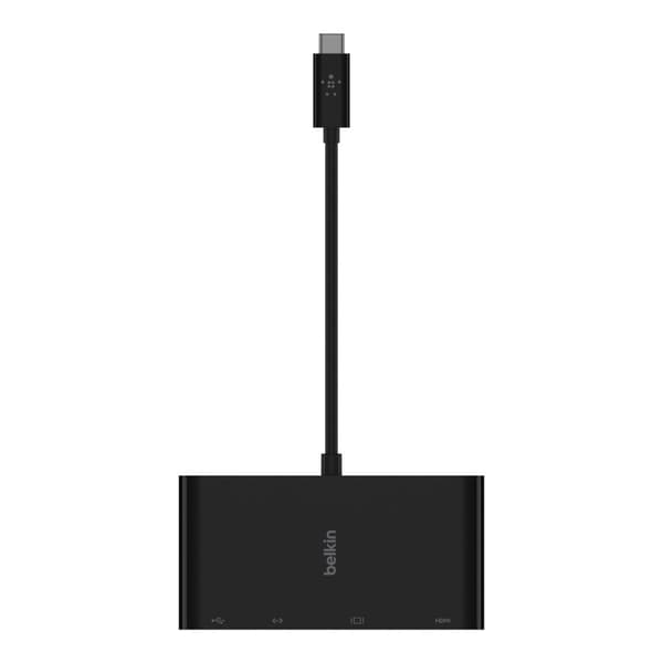 Belkin AVC005BTBK gränssnittshubb USB 3.2 Gen 1 (3.1 Gen 1) Typ-C Svart