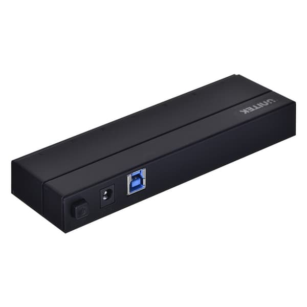 UNITEK HUB USB-A + DC Y-3184; 7x USB 3.2 Gen 1 (3.1 Gen 1) Typ-A
