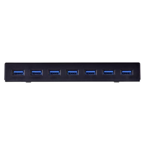UNITEK HUB USB-A + DC Y-3184; 7x USB 3.2 Gen 1 (3.1 Gen 1) Typ-A