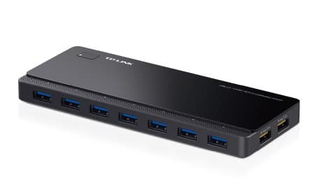 TP-Link UH720 USB 3.2 Gen 1 (3.1 Gen 1) Micro-B 5000 Mbit/s Sort