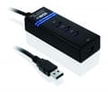 Miniatyrbild 2 av 3: iBox IUH3FB gränssnittshubb 5000 Mbit/s Svart