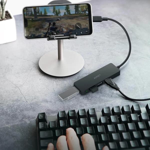 AUKEY CBC64 Kabelansluten USB 3.2 Gen 2 (3.1 Gen 2) Typ-C Svart