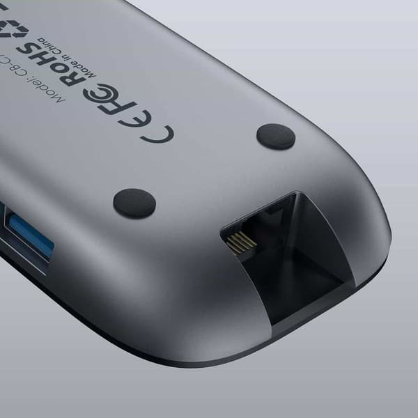 AUKEY CB-C71 gränssnittshubb 5000 Mbit/s Svart