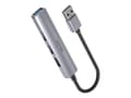Miniatyrbild 1 av 5: Unitek - Hubb - 4-i-1 USB-A - 1 x SuperSpeed USB 3.0 + 3 x USB 2.0 - skrivbordsmodell