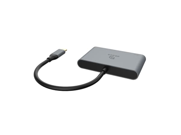 Akasa AK-CBCA31-18BK, USB 3.2 Gen 1 (3.1 Gen 1) Type-C, USB 3.2 Gen 2 (3.1 Gen 2) Type-A, USB 3.2 Gen 2 (3.1 Gen 2) Type-C, 10000 Mbit/s, Gjuten alum