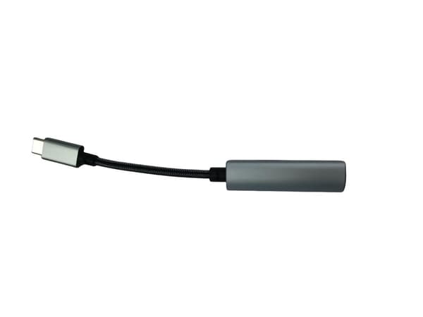 INF Typ C till 3,5 mm dongeladapter, kabel för hörlursljudjack