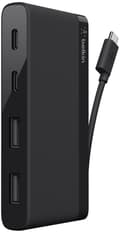 Miniatyrbillede 1 af 2: Belkin USB-C mini -USB-hubi, neljä porttia
