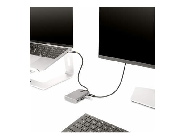 StarTech.com 4-Port USB-C Hub with USB-C DP Alt Mode Video Output 4K 60Hz, 3x USB-A, 1x USB-C, 100W Power Delivery Pass-Through, USB 3.2 Gen 2 (10Gbp
