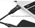 Miniatyrbild 4 av 4: INF USB-C till USB 2.0 adapter Svart