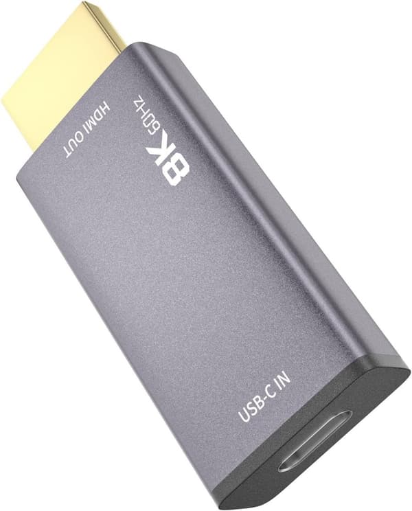 NÖRDIC USB-C - HDMI 8K60Hz -sovitin