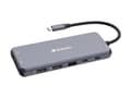 Miniatyrbild 2 av 5: Verbatim - Hubb - 2 x HDMI + 1 x VGA + 7 x USB + 1 x 1 Gigabit Ethernet - skrivbordsmodell