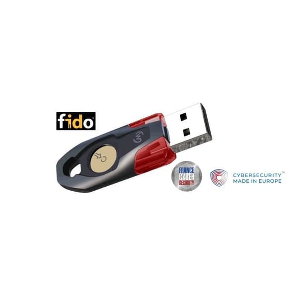 Säkerhets-USB-nyckel - Winkeo - FIDO2 - Lösenordsfri autentisering - Anti-phishing - Made in France