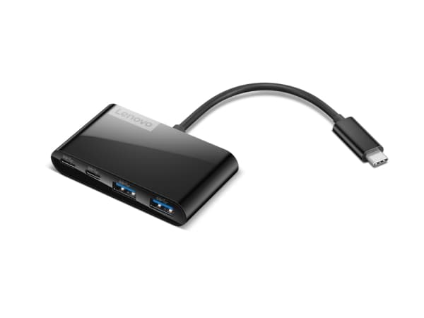 Lenovo Select - Hub - 2 x SuperSpeed USB 3.0 + 2 x USB-C 3.1