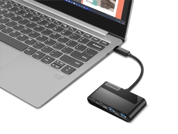 Lenovo Select - Hub - 2 x SuperSpeed USB 3.0 + 2 x USB-C 3.1