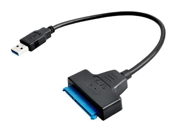 USB 3.0 till SATA 3 Adapter - Passar till HDD / SSD - Hårddisk