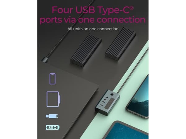 ICY BOX IB-HUB1454-C31 - Hub