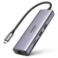 Miniatyrbild 4 av 11: Ugreen 7in1 Multifunktionell USB-C HUB - Grå