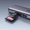 Miniatyrbild 9 av 11: Ugreen 7in1 Multifunktionell USB-C HUB - Grå