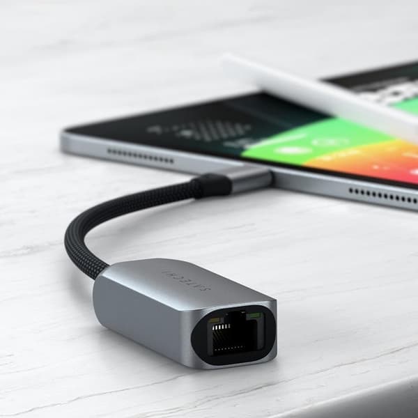 Satechi USB-C Till Gigabit Ethernet-Adapter